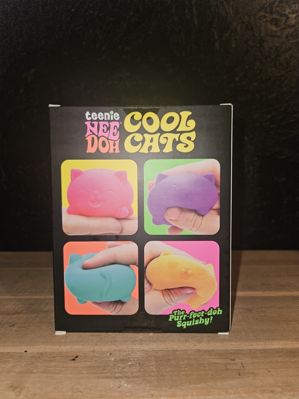 Teenie NeeDoh Cool Cats 4-Pack ✨🐱 - Picture 3 of 5